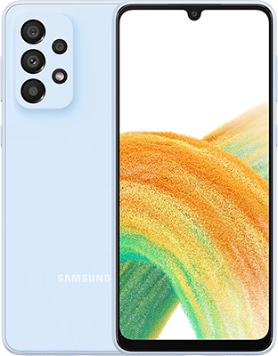 samsung Galaxy A33 голубой