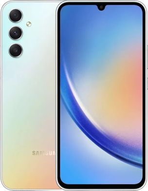 samsung galaxy Samsung Galaxy A34 серебристый