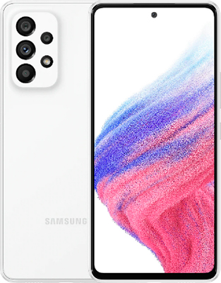 samsung galaxy A53 белый